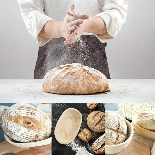 Oval Baniton - 23cm Rattan