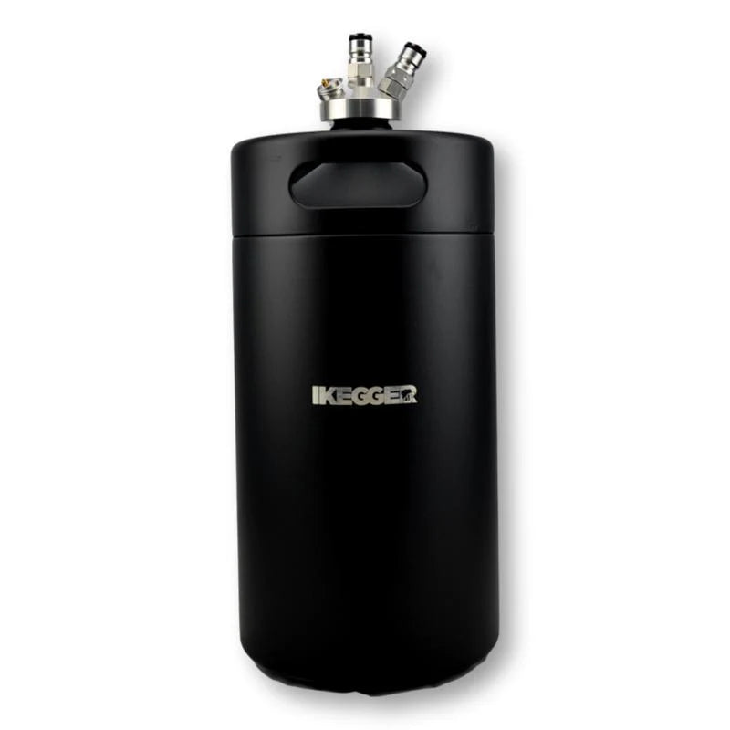 5L MATTE BLACK INSULATED DOUBLE WALL MINI KEG