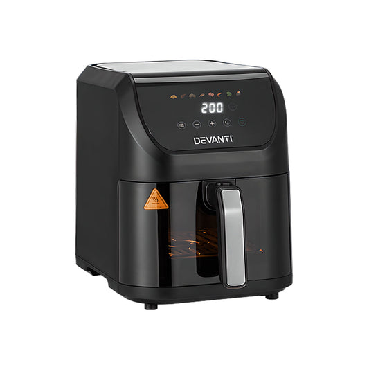 Devanti Air Fryer 5L W/ LCD Touch 1500W (NZ)