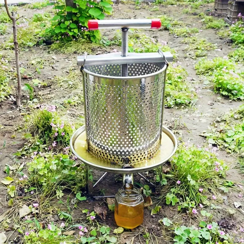 Heavy-Duty Stainless Steel Fruit Press