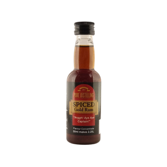 Pure Distilling Spiced Gold Rum Essence 50ml