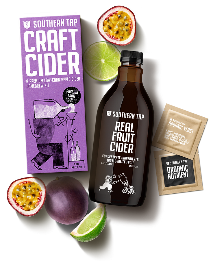 Southern Tap Passionfruit Cider Homebrew Kit