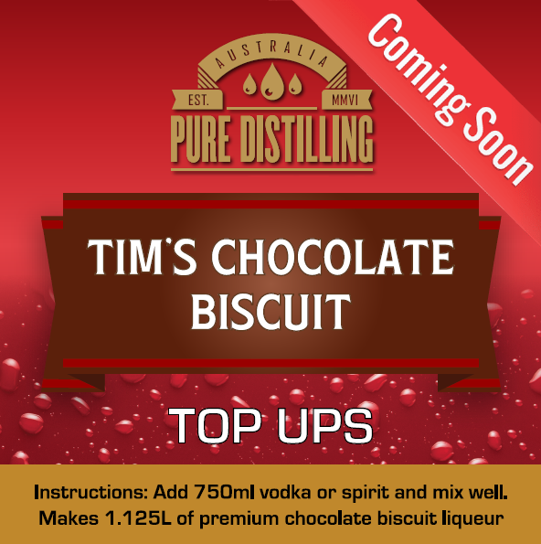 Pure Distilling ESS PD Top Ups Tim's Choc Bisc