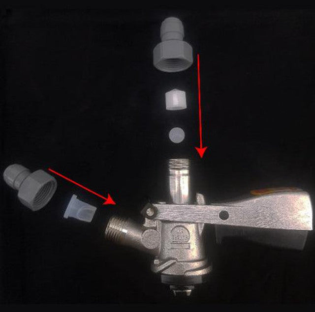 Kegland Keg Coupler - D Type Stainless