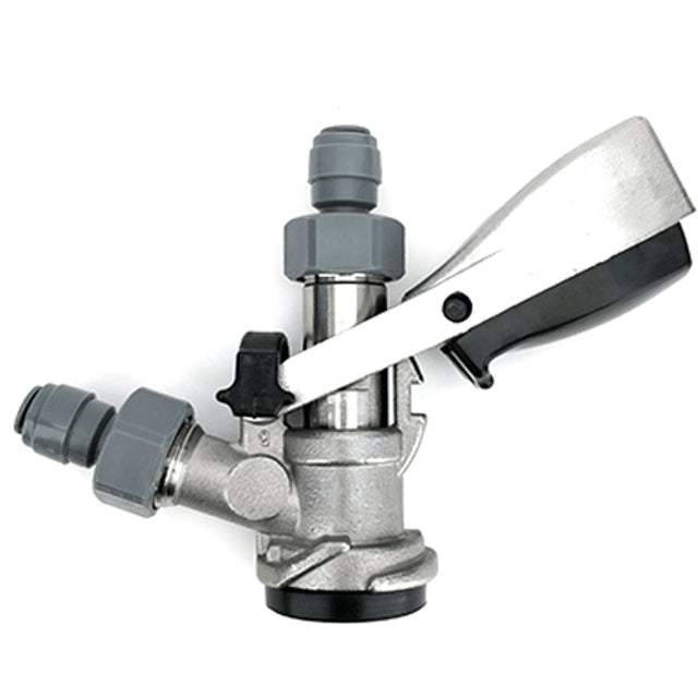 Kegland Keg Coupler - D Type Stainless