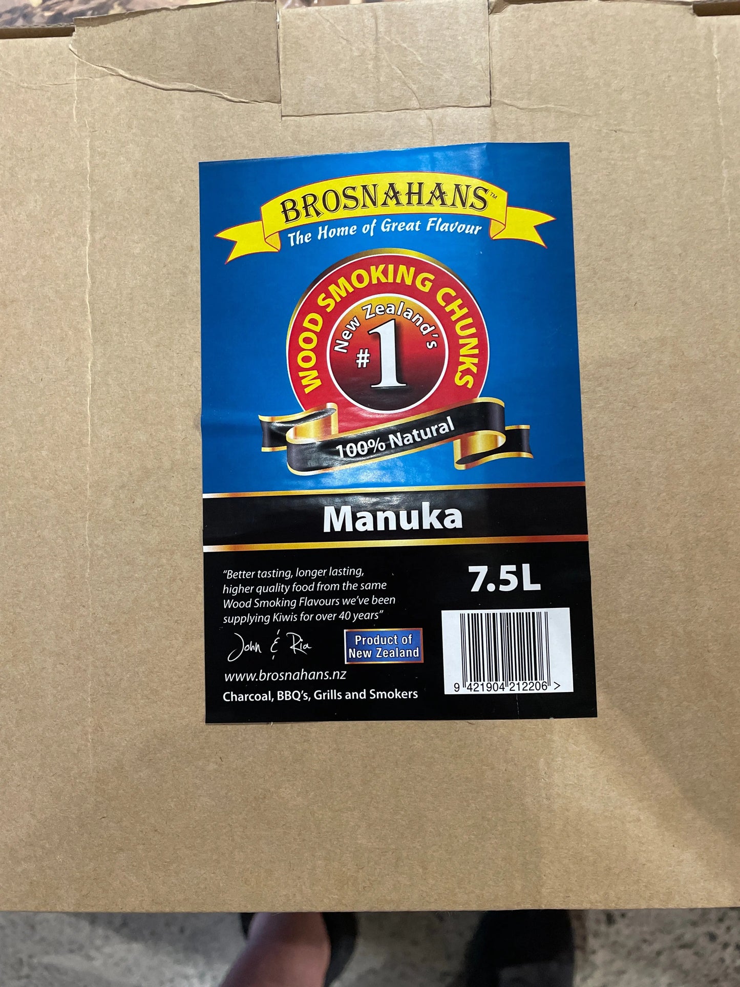 Brosnahans Manuka Chunks Box
