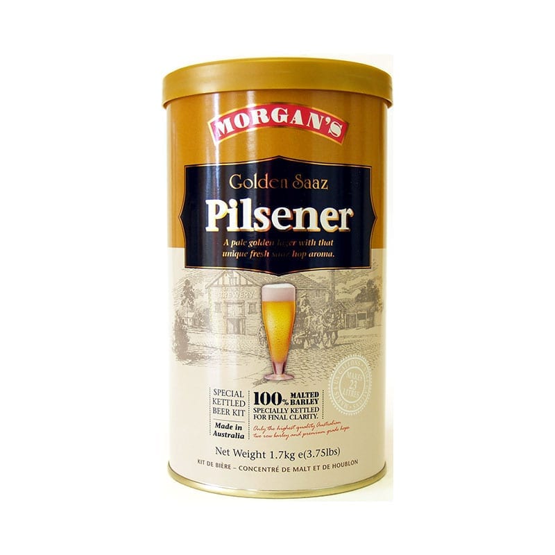 Morgans Golden Saaz Pilsner Brewing Kit