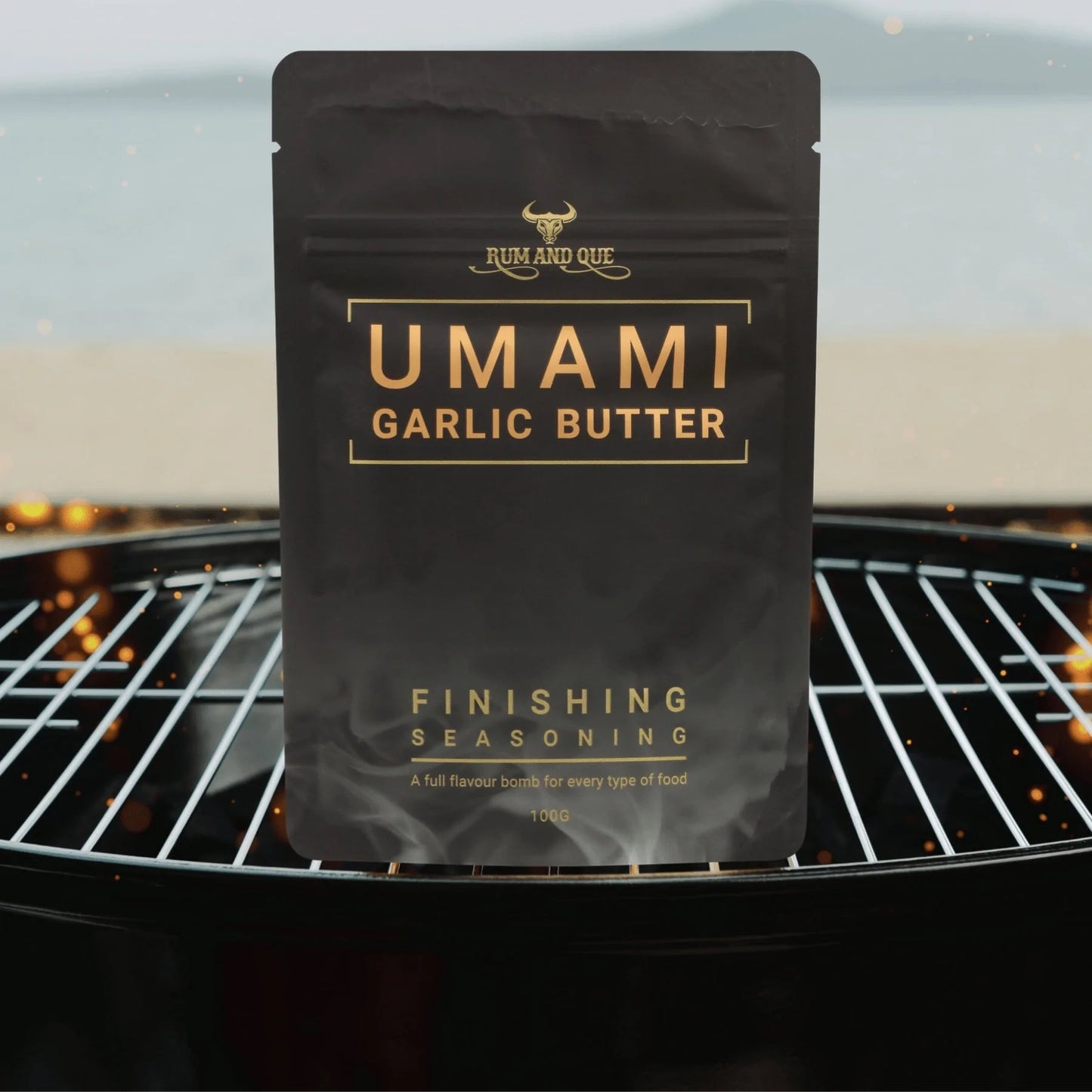 Rum And Que Umami Garlic Butter Finishing Seasoning 100g