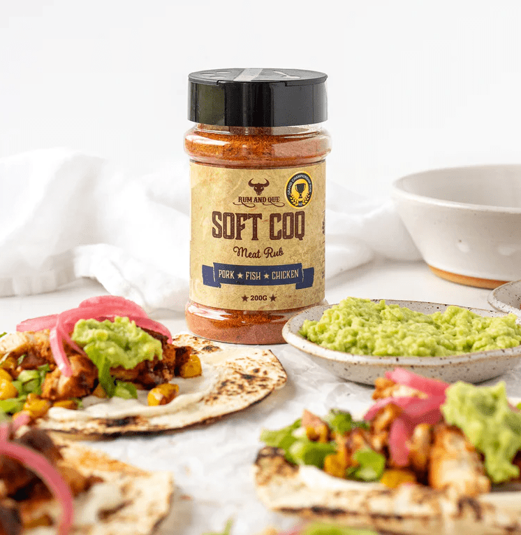 Rum And Que Soft Coq Meat Rub