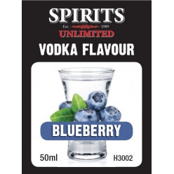 Spirits Unlimited Blueberry Fruit Vodka Spirit Flavour 50ml