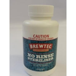 Spirits Unlimited Brewtec No Rinse Steriliser 250g Bottling/Tubes/Caps 250g