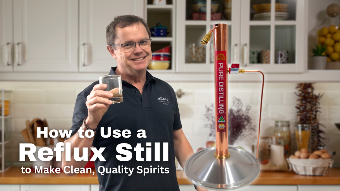 How to Use a Reflux Still to Make Clean, Quality Spirits at Home