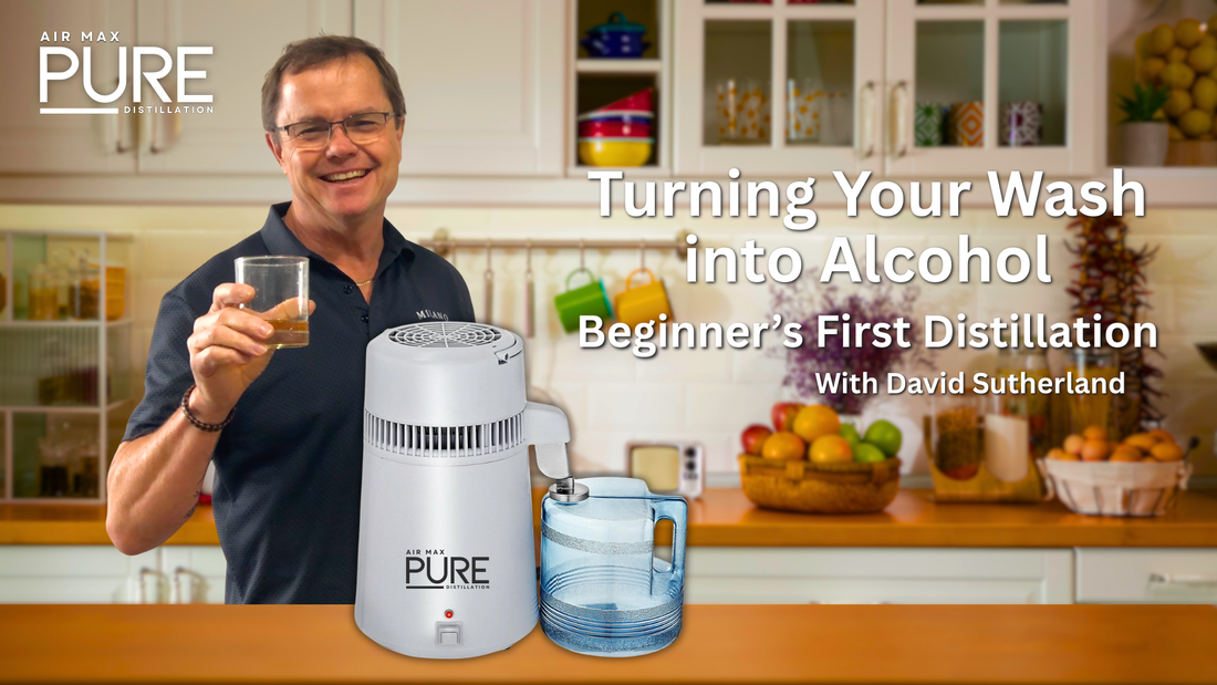 Turning Your Wash into Alcohol: A Beginner’s First Distillation