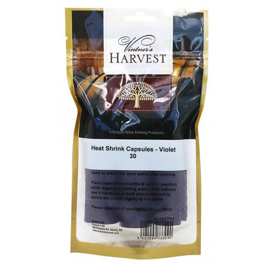 Vintner's Harvest Heat Shrink Capsules Violet x30
