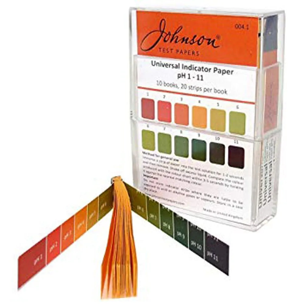 PH Indicator Papers (1 - 11) Pack 10