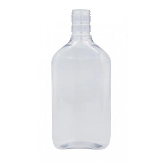 KIT - PET Spirit Flask & White Cap 500ml