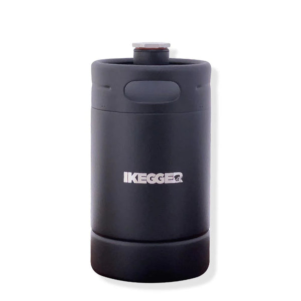 2L INSULATED MINI KEG - DOUBLE WALL BLACK
