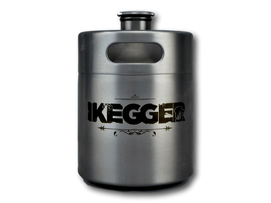 2L MINI KEG SILVER - SINGLE WALL