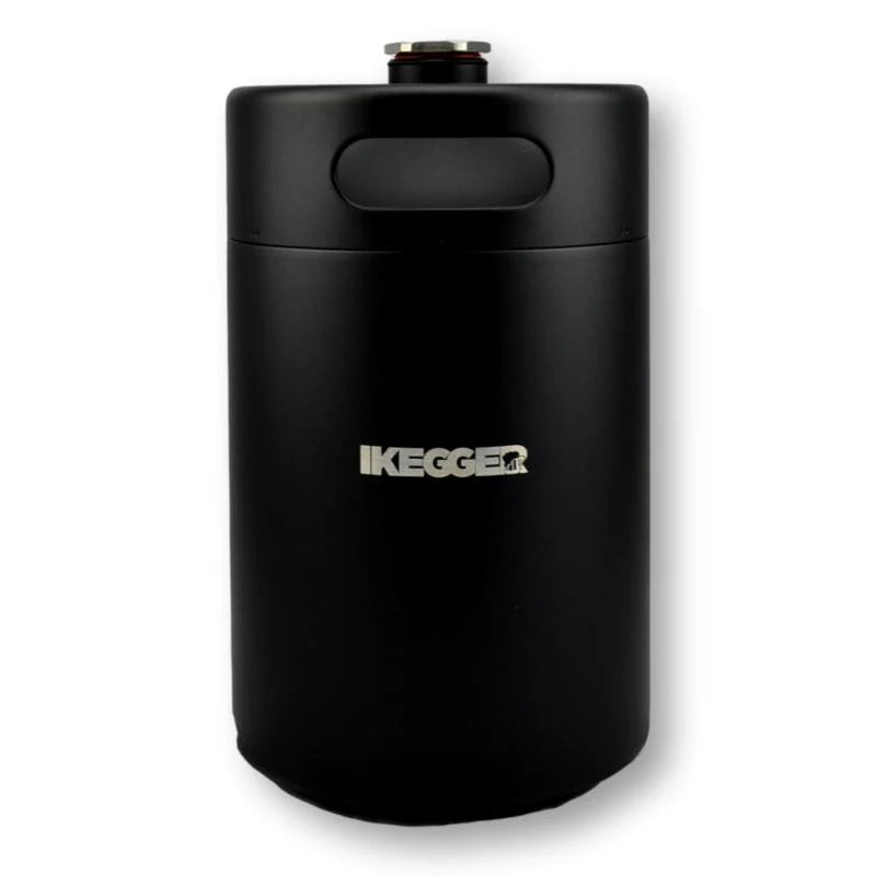 4L Mini Keg Premium Insulated Double Wall - Black