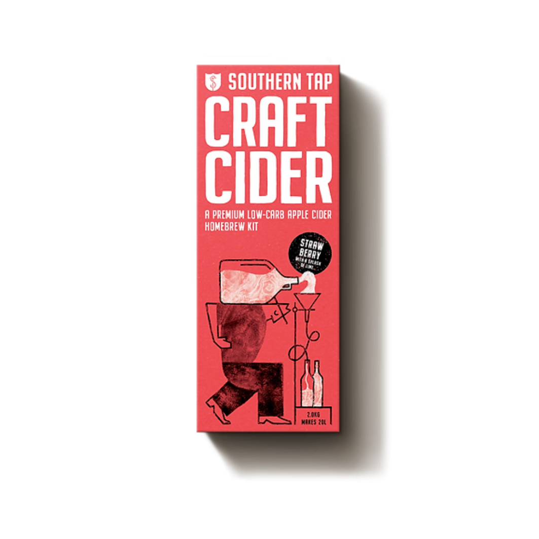 Southern Tap Strawberry Cider Homebrew Kit