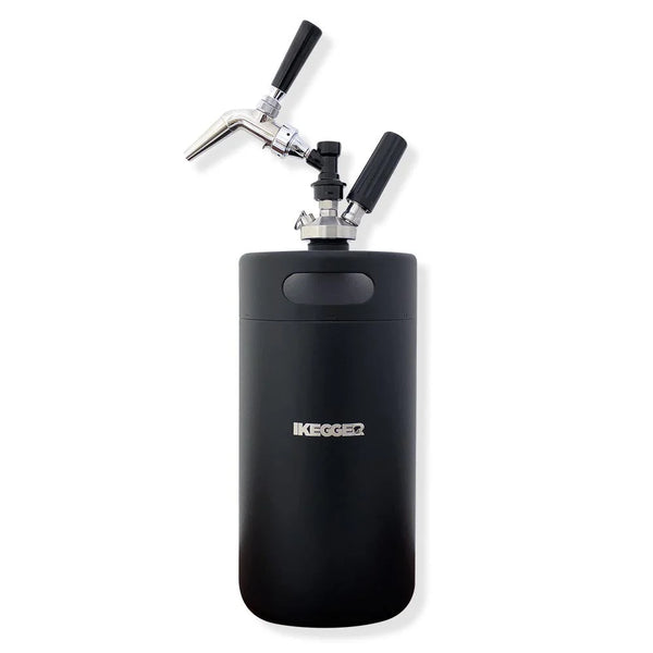 5L MATTE BLACK INSULATED DOUBLE WALL MINI KEG