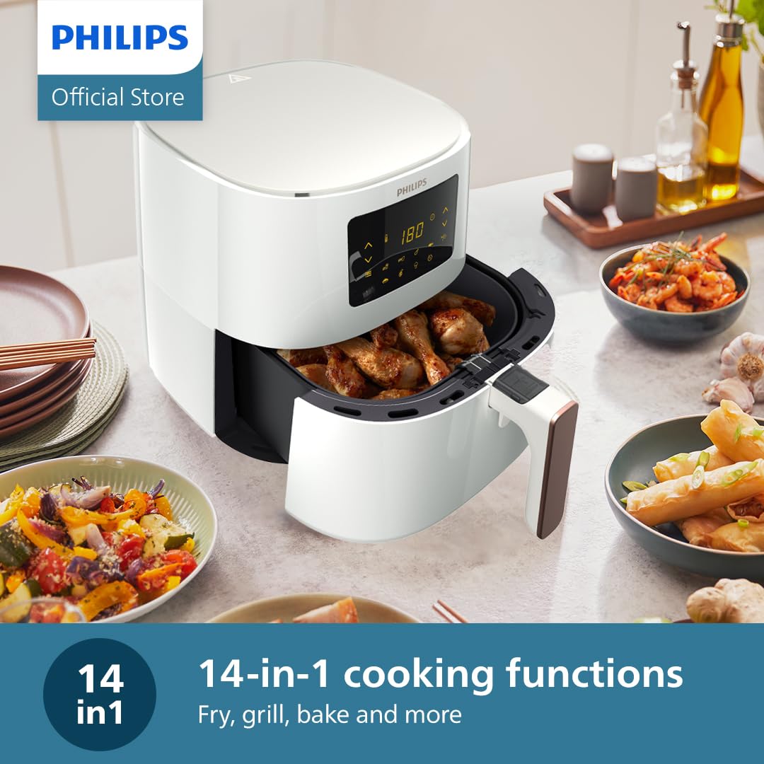 Philips Essential Air Fryer with Rapid Air Technology (HD9270/21)