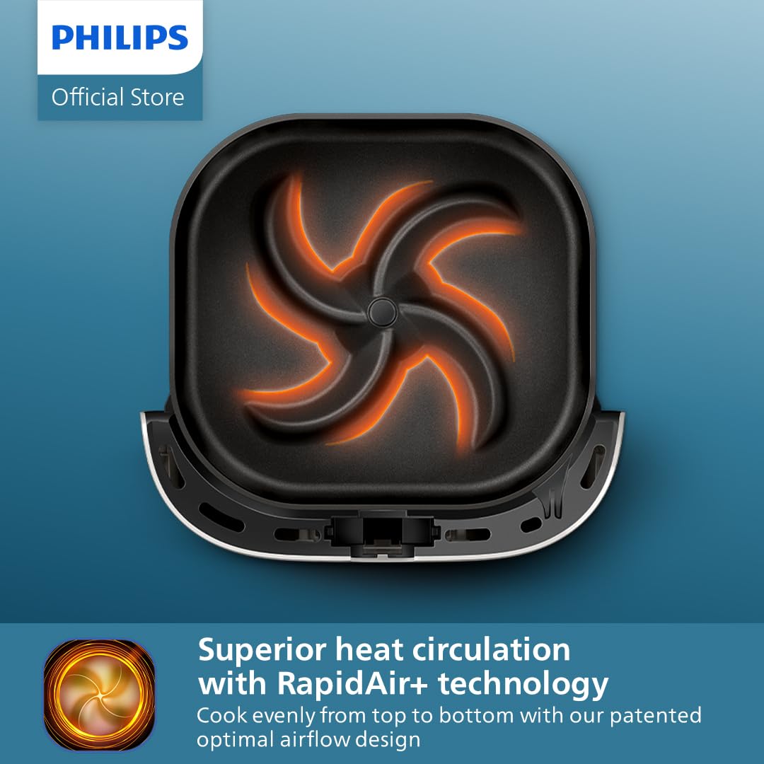 Philips Essential Air Fryer with Rapid Air Technology (HD9270/21)