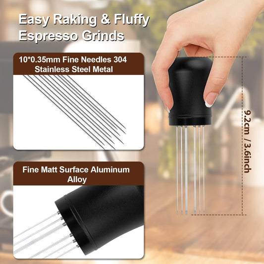 Espresso Distribution Tool - Matte Black