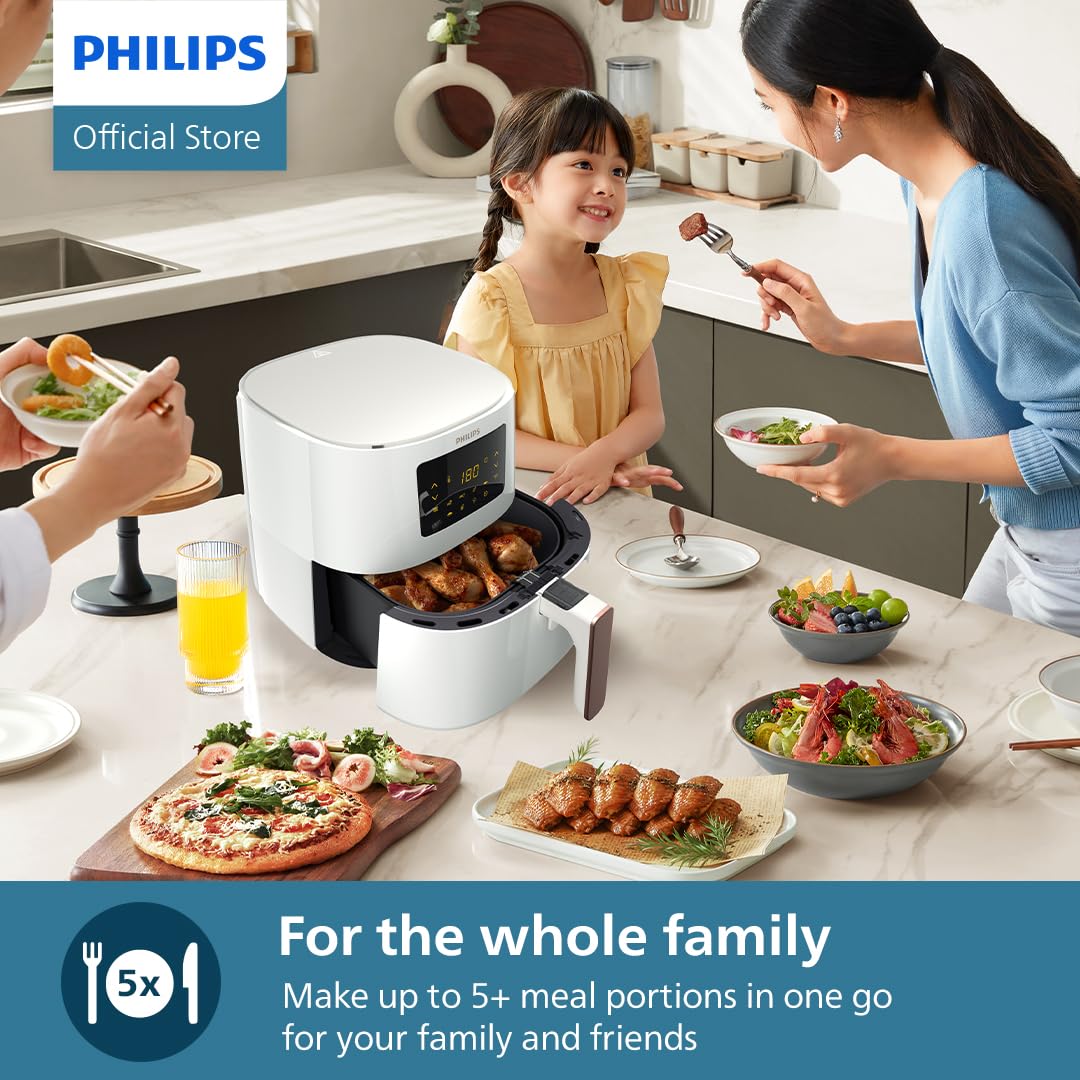 Philips Essential Air Fryer with Rapid Air Technology (HD9270/21)