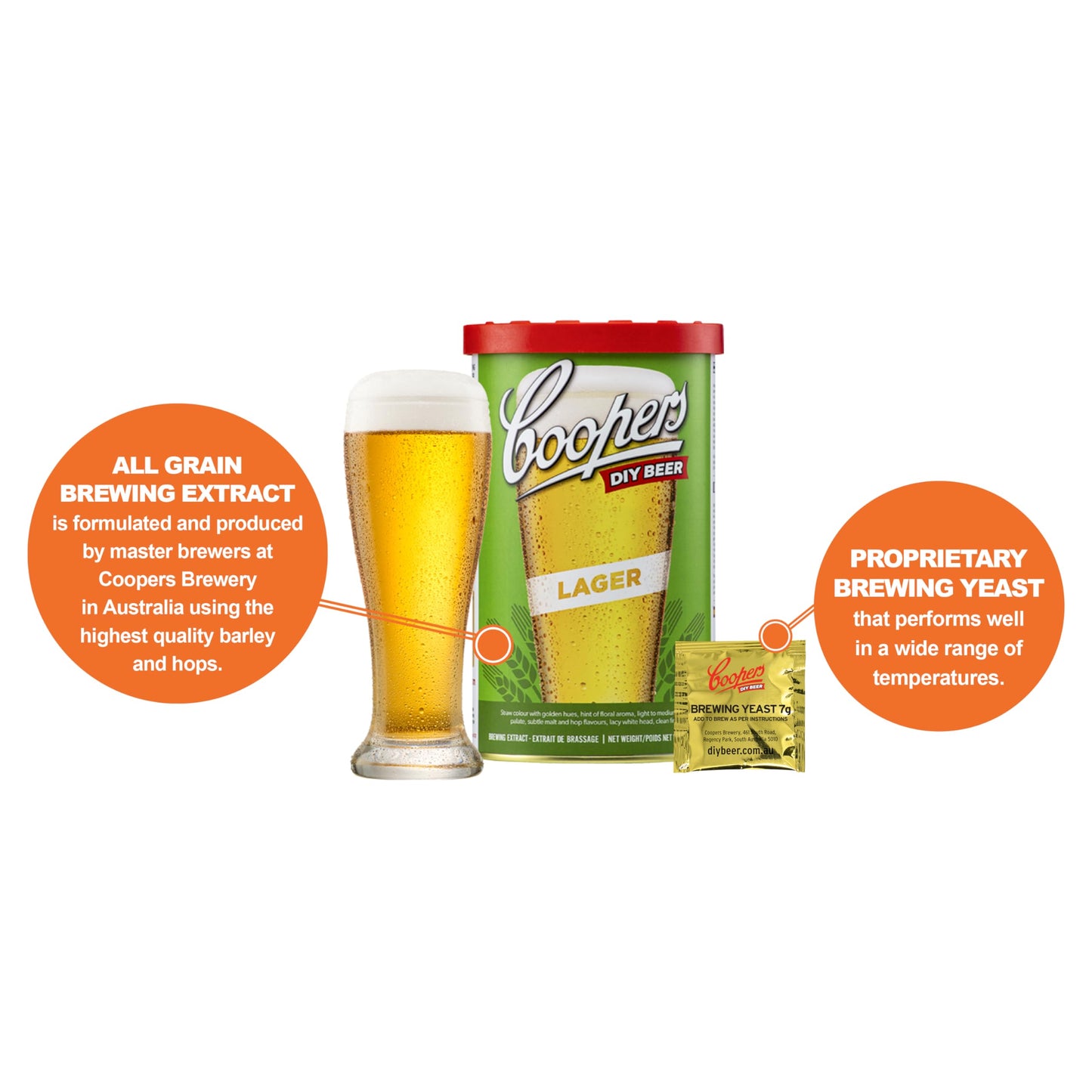 Coopers DIY Beer Home Brewing Kit