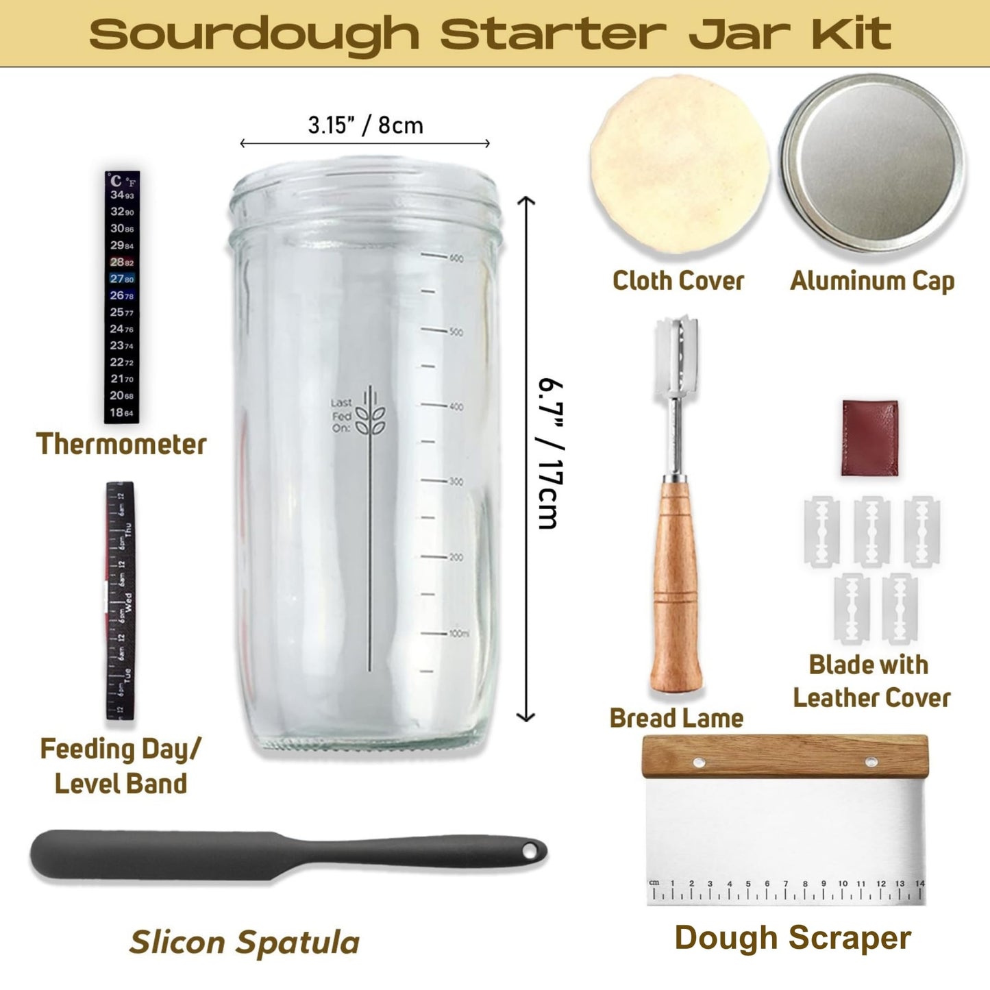 VenVoria Sourdough Starter Kit