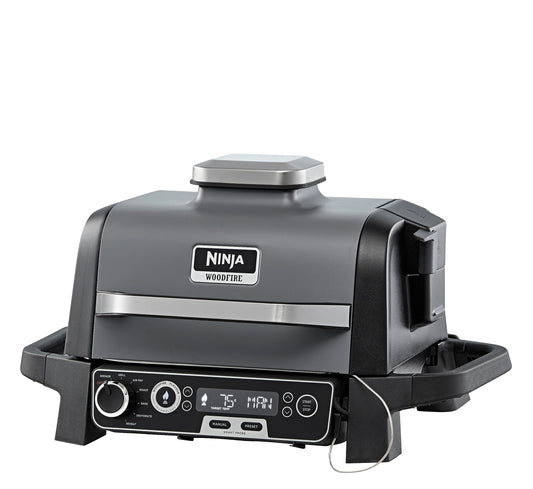 Ninja Woodfire Pro 7-in-1 Grill & Smoker with Thermometer