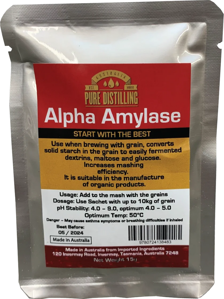 Alpha Amylase Enzyme 15g