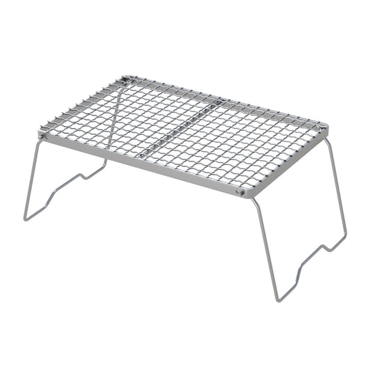 Grillz Portable BBQ Grill Charcoal Smoker Foldable Camping Outdoor 35.5x23.5cm