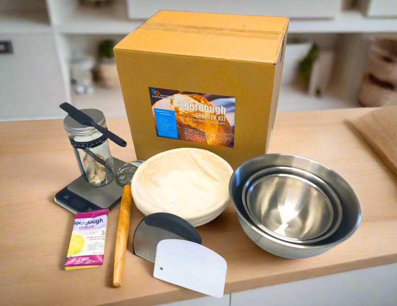 Brews And Ques Sourdough Starter Kit