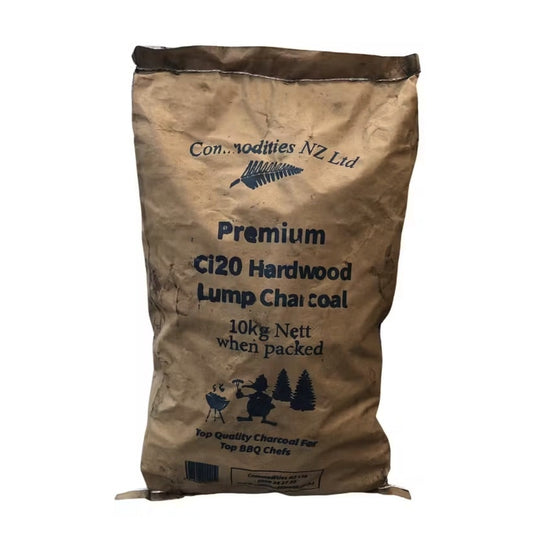 Commodities NZ Premium Hardwood Lump Charcoal 10kg (CI-5)