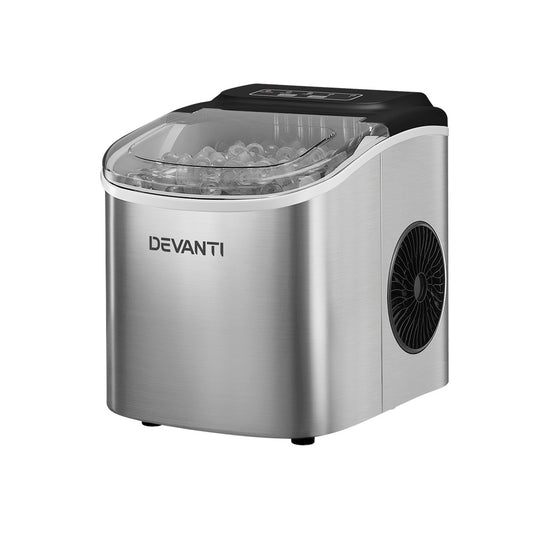 Devanti 12kg Ice Maker Machine IM-ZB12H-SS