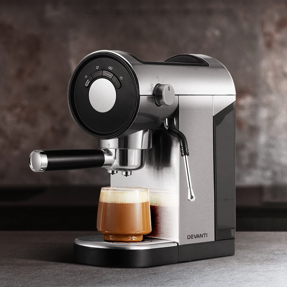 Devanti Espresso Coffee Machine