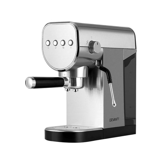 Devanti Espresso Coffee Machine CM-03-SS