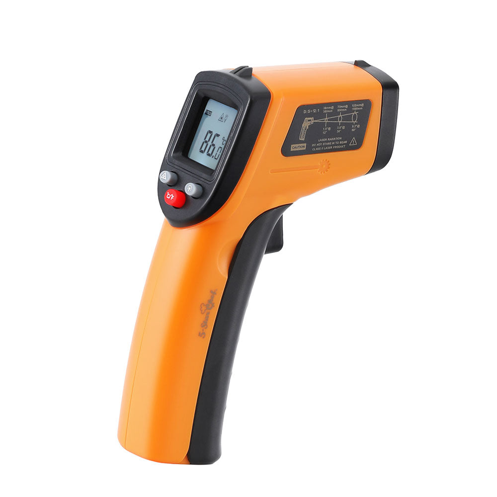 Laser Infrared Thermometer Food Digital Temperature Gun Smoker Pizza BBQ