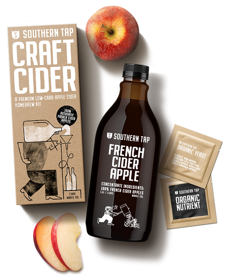 Southern Tap Homebrewed Cider - French Apple