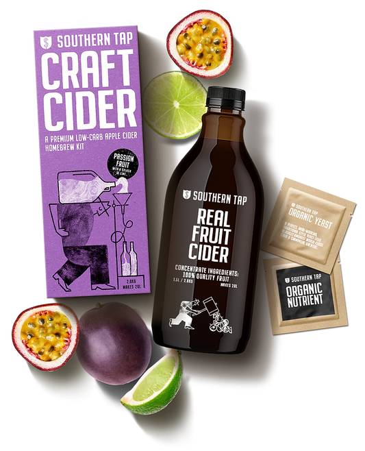 Southern Tap Passionfruit Cider Homebrew Kit