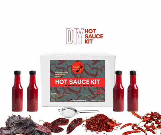 Secret Kiwi Kitchen Hot Sauce Kit