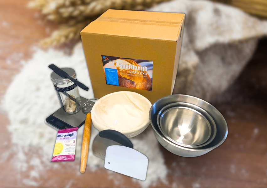 Brews And Ques Sourdough Starter Kit