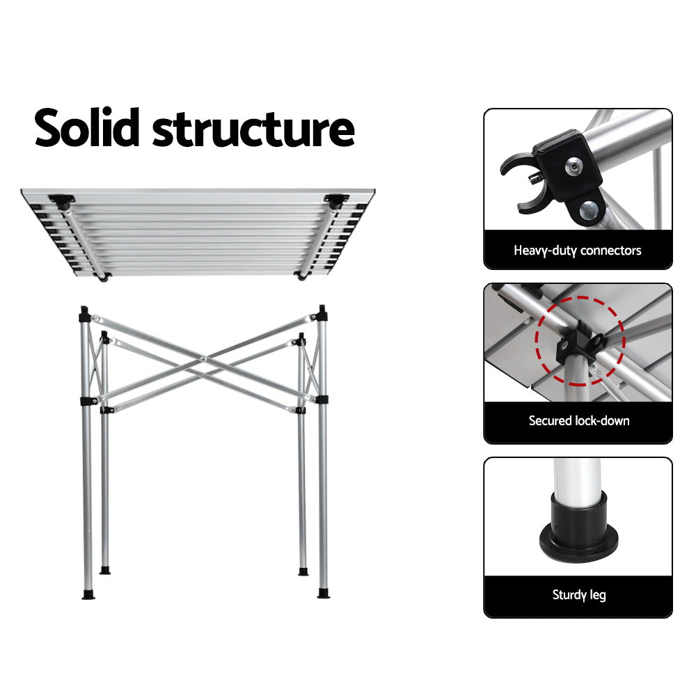 Weisshorn Folding BBQ Table