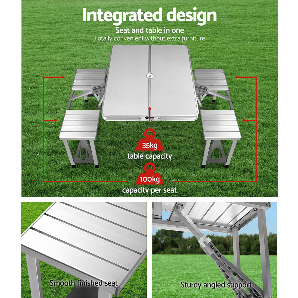 Weisshorn Folding Camping Table