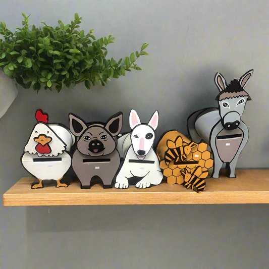 Whimsical Animal Letterboxes