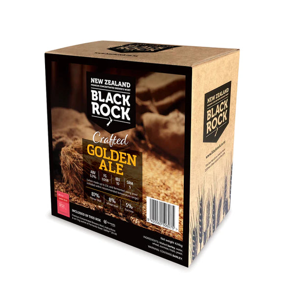 Black Rock Crafted Golden Ale Brew In A Box 4.6kg