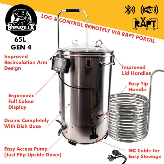 Brewzilla Gen 4 65L - Single Vessel Brewery