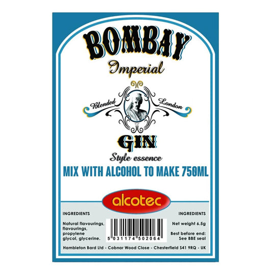 Alcotec Bombay Gin Spirit Flavour 6.5gms